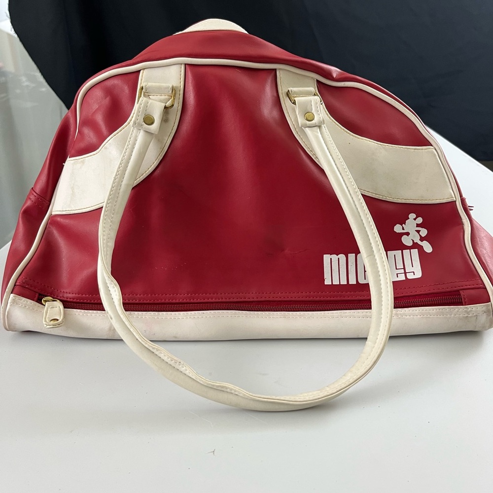 Disney Mickey leather travel bag